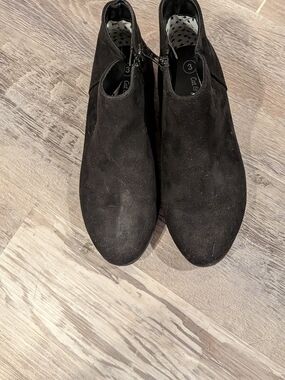 Cat & Jack Girls Black Ankle Boots